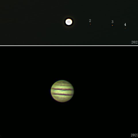 木星&おひつじ座σ