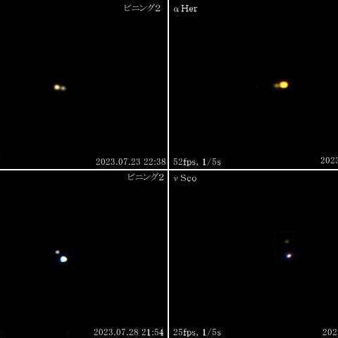 夏の重星My best4(2023年)