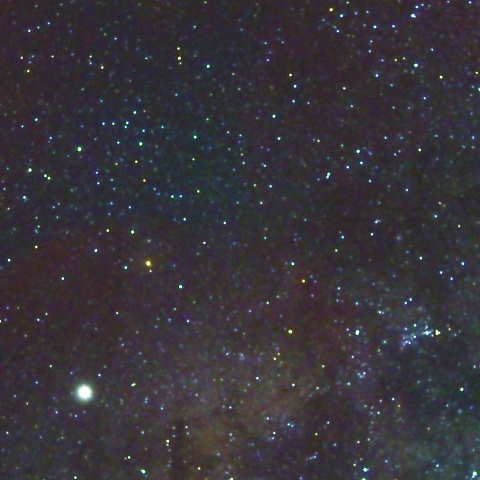 サソリ座と木星