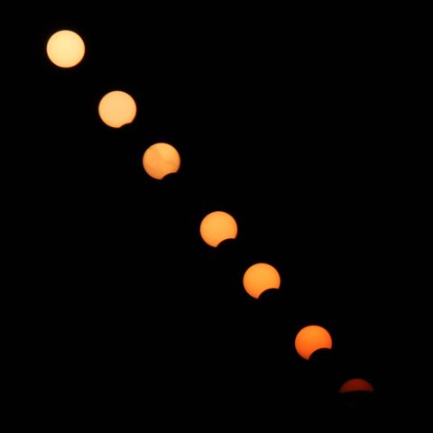 30分間の部分日食