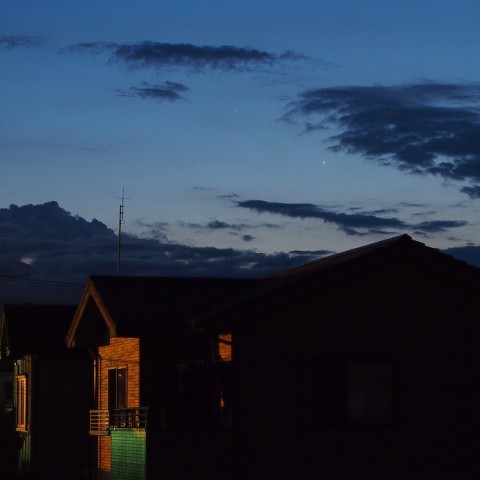 水星・金星接近中