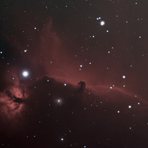 馬頭星雲（再処理）　光害地