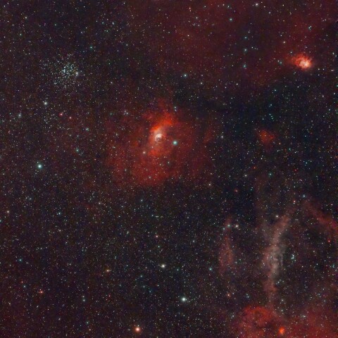 NGC7635 バブル星雲