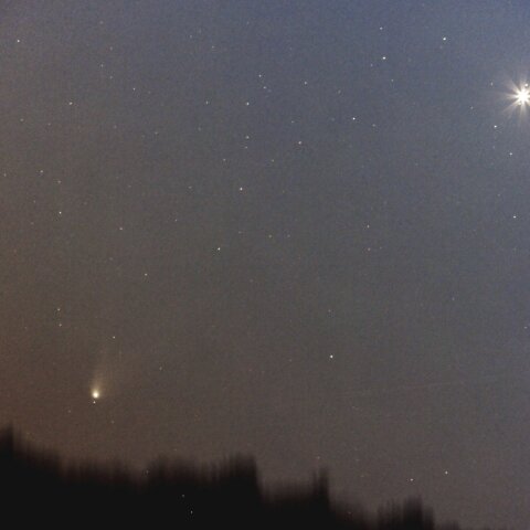 ４月１４日のポン・ブルックス彗星