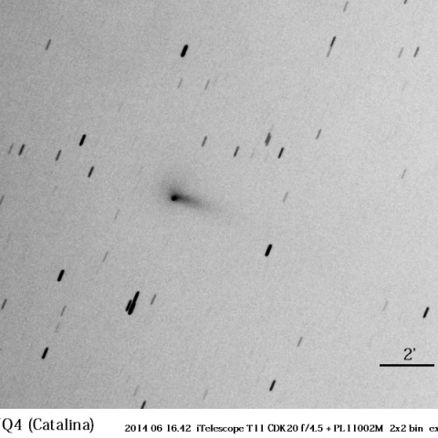 今夏期待のカタリナ彗星 (C/2013 UQ4)