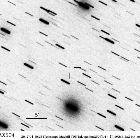 地球接近小惑星JAX504