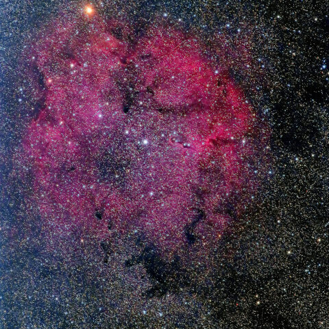 ケフェウス座の散光星雲IC1396