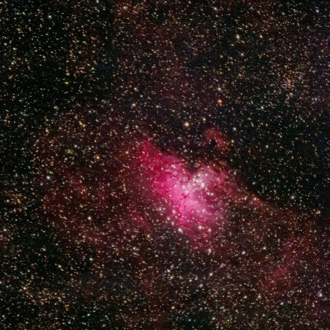 へび座の散光星雲M16