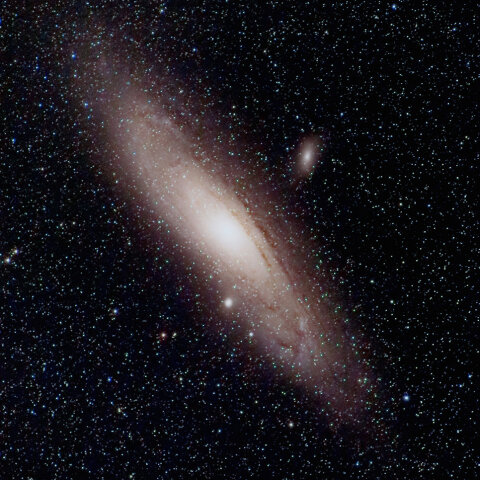 アンドロメダ座の渦巻星雲M31