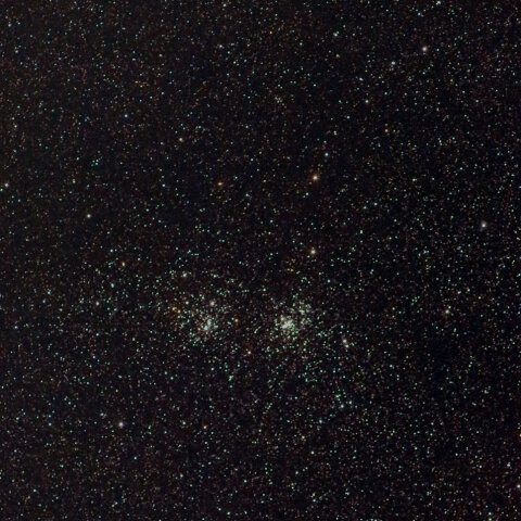 ペルセウス座の二重星団