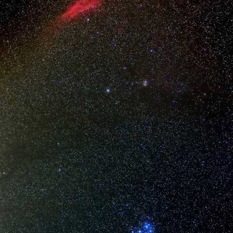 カリフォルニア星雲からすばる星団まで