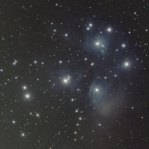 こ*な様 Mellojoy ドーナツ 星雲ブラックホール オーシャンパラダイス IC410（おたまじゃくし星雲）の写真と位置がわかる星図や撮影