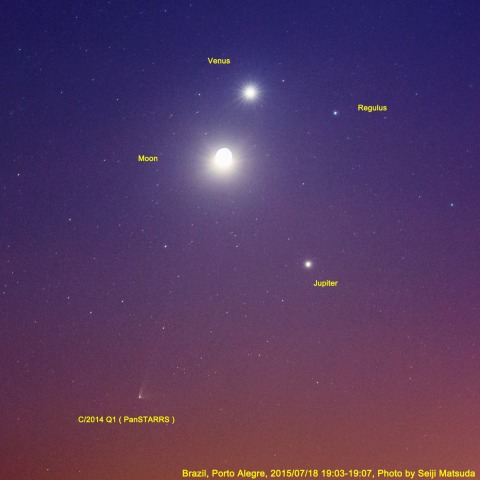 パンスターズ彗星（C/2014 Q1）