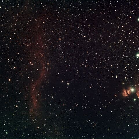 板橋区　馬頭星雲、Ｍ78、バーナードループ