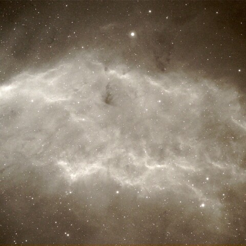 奥多摩から　NGC1499 カリフォルニア星雲