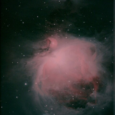 東京都板橋区から　Ｍ42とランニングマン星雲