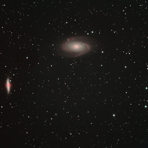 埼玉県桜区から　ボーデの銀河