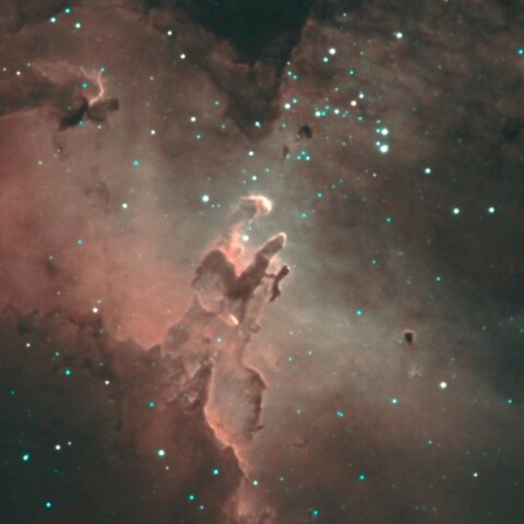 埼玉県鶴ヶ島から　M16　創造の柱