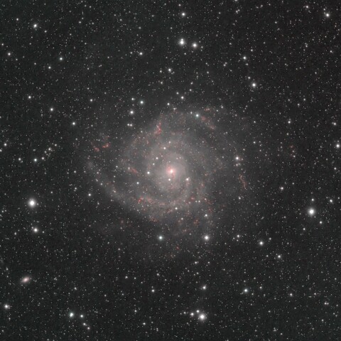 IC342 Hidden Galaxy　スマホで調整