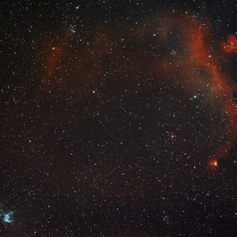 鶴ヶ島市から カモメ星雲　トールのカブト修正