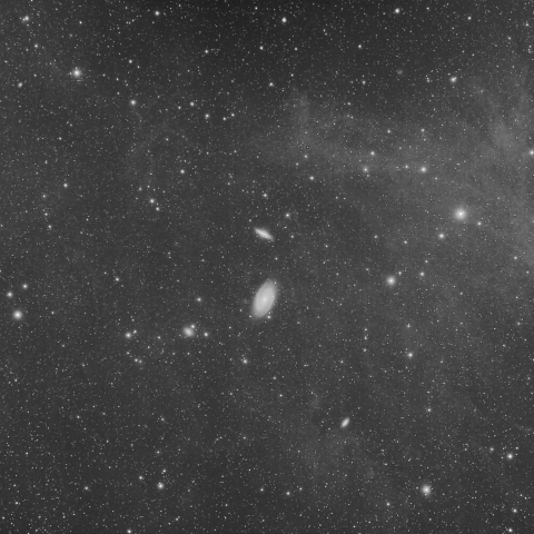 M81、82　及び分子雲