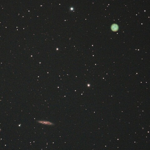 浜松市からふくろう星雲とＭ108