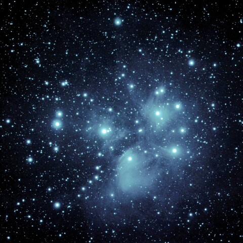 奥多摩湖から　M45　昴