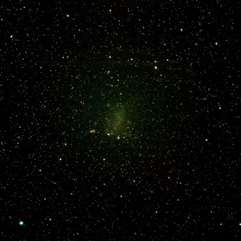 平沢ダムから　NGC6822 バーナード銀河