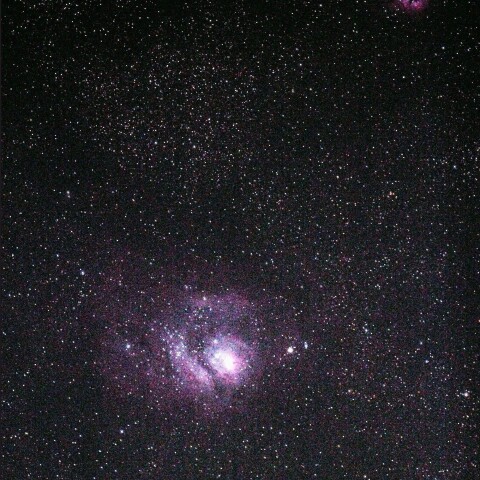 いて座の散光星雲　