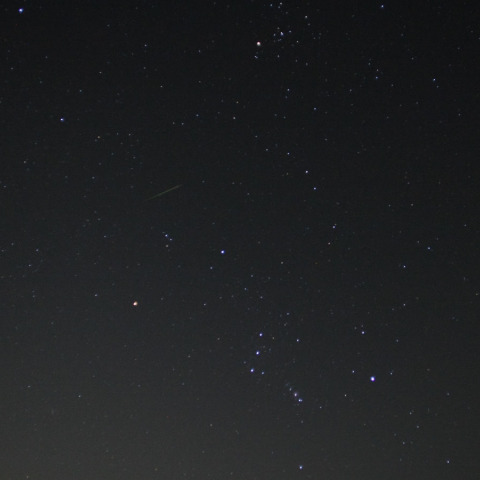 オリオン座流星群2009　前夜