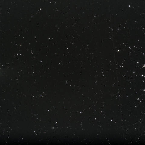 プレセペ星団とラブジョイ彗星