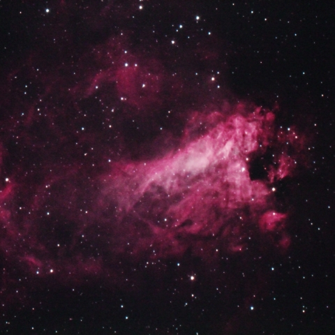 M17 (NGC6618) (オメガ星雲)
