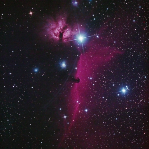 IC434　馬頭星雲