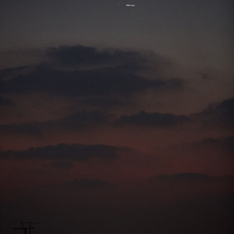 水星と金星の大接近