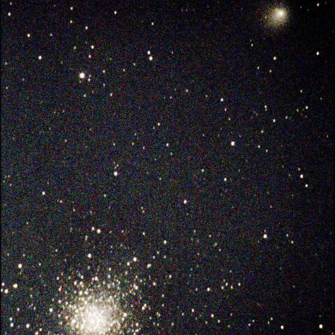 パンスターズ彗星(C/2017K2) のM10大接近