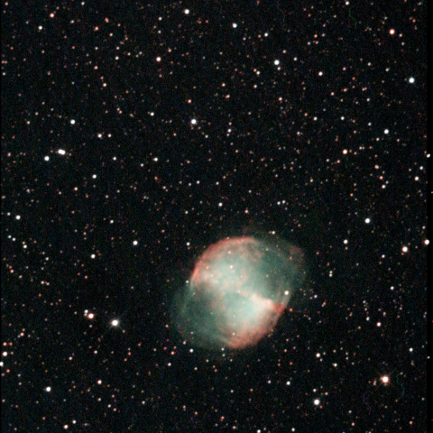 M27 惑星状星雲こぎつね座