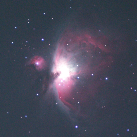 光害の中のオリオン大星雲