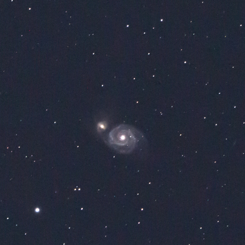 上高地からの子持ち銀河