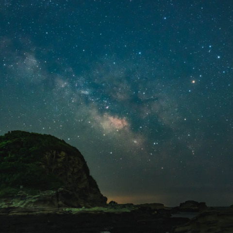 さそり座と天の川
