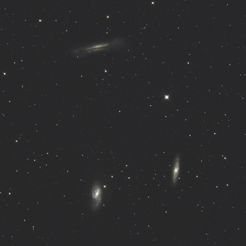 しし座トリオ銀河 (M65/M66/NGC3628) 2026/05/11