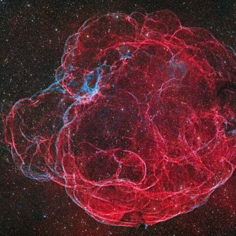 Sh2-240 スパゲティ星雲 (おうし座 超新星残骸)