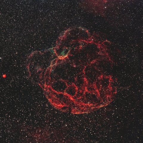 Sh2-240 レムナント（おうし座 超新星残骸）