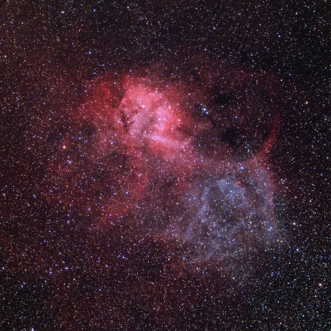 Sh2-132 ライオン星雲（ケフェウス座 散光星雲）