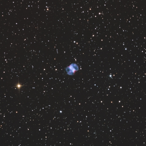 M76 小あれい星雲（ペルセウス座 惑星状星雲）