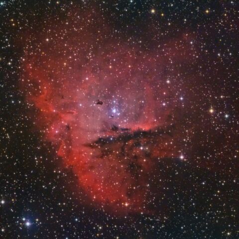 NGC281 パックマン星雲（カシオペヤ座 散光星雲）