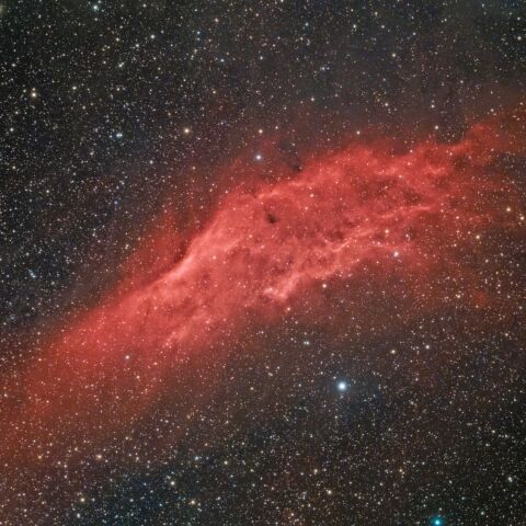 NGC1499 カリフォルニア星雲（ペルセウス座 散光星雲）