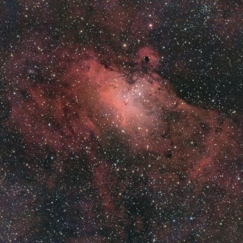 M16 わし星雲（へび座 散光星雲）