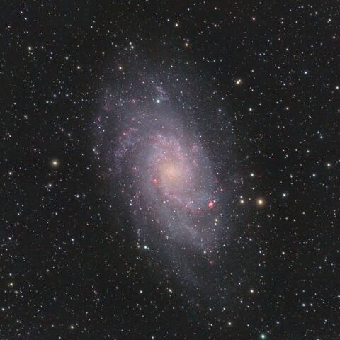 M33 さんかく座 渦巻銀河