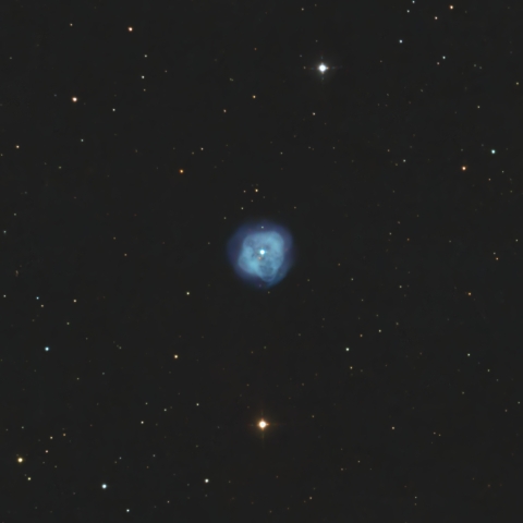 NGC1514 クリスタルボール星雲（おうし座 惑星状星雲）－ 再処理