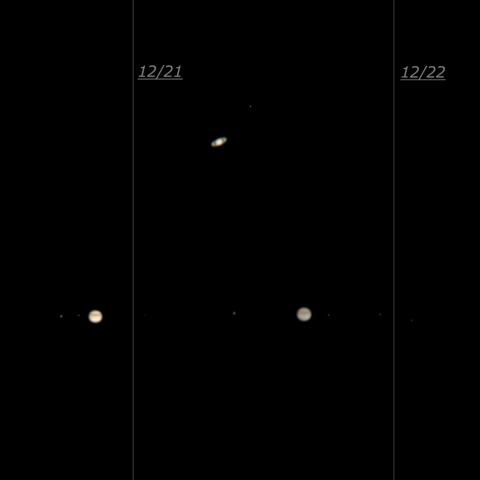 木星・土星 大接近